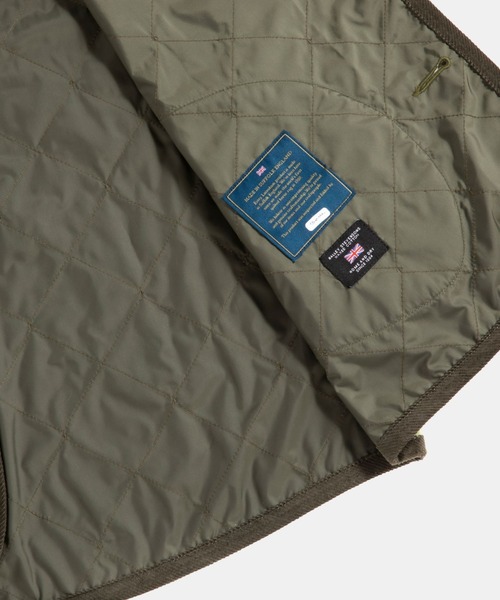LAVENHAM（ラベンハム） ベスト ジレ Cotton Unwadded Gilet Mens
