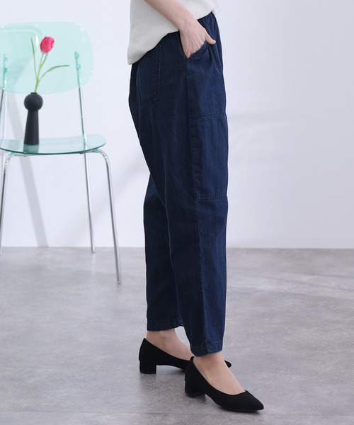 ElegChic ジーンズ デニム デニムパンツ ビッグポケットサーカス