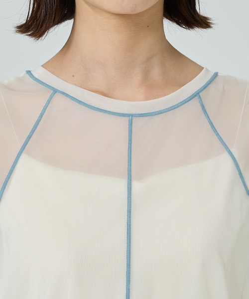 トップス TONTON バックオープン刺繍トップス - ブラック | ZARA Japan / 日本