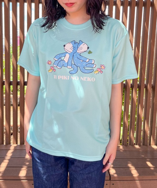 THE BAREFOOT tシャツ 半袖 「 11ぴきのねこ 」ドライメッシュTシャツ