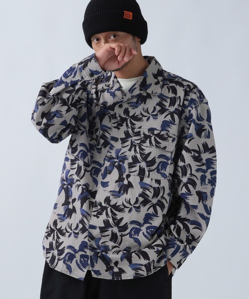 シャツ 総柄オープンカラーシャツ メンズ : 75814442 : ZOZOTOWN Yahoo 