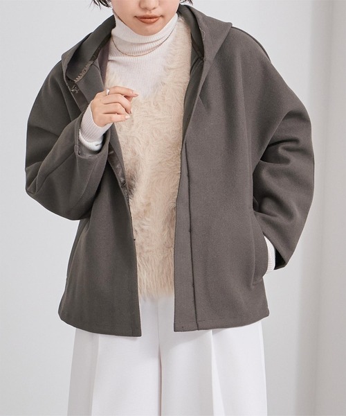 ur's（ユアーズ） ダウンコート ダウンジャケット フェイクウール