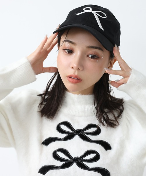 hetoldme リボンキャップ Ribon ribon ribon Cap hetoldme リボンキャップ Ribon ribon ribon Cap