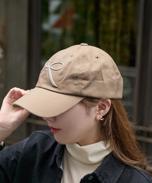 キャップ 帽子 Back Ribbon Cap/バックリボンキャップ「MAISON SPECIAL