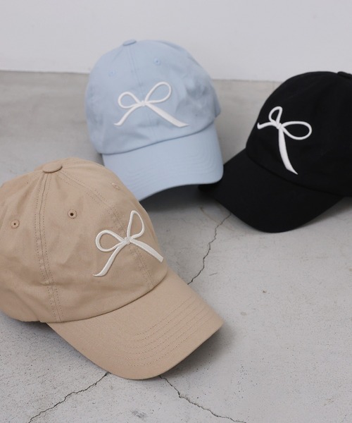 hetoldme リボンキャップ Ribon ribon ribon Cap