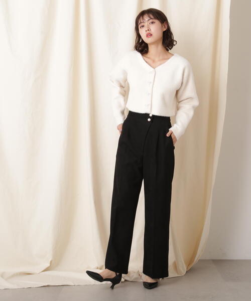 すぐ届く【JILL by JILL STUART】可愛い アシメ ウエスト パンツ JILL by STUART パンツ アシメウエストワイドパンツ レディース