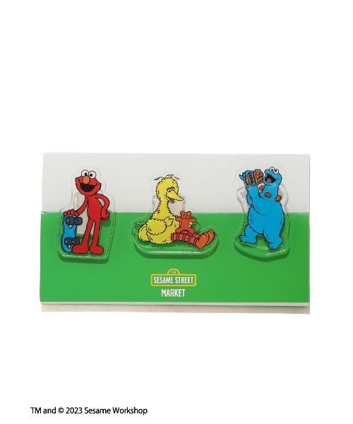 SESAME STREET（セサミストリート） 文房具 アクリルクリップセット