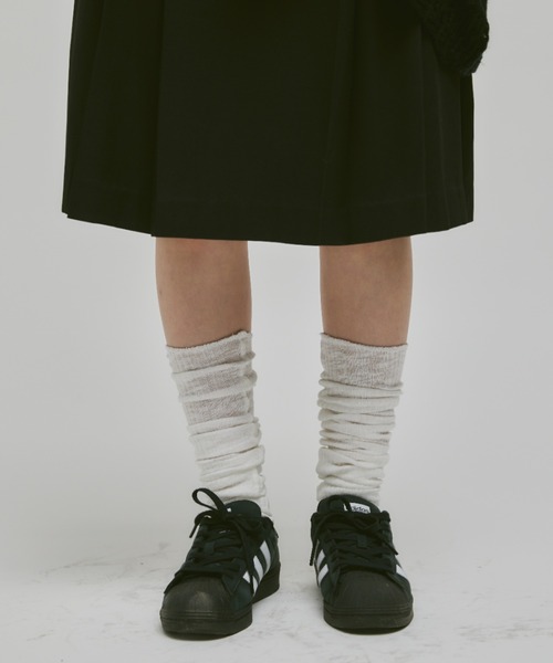 ロンᎢ、ネクタイ、ルーズソックスセット FEKETE 靴下 MULTIWAY LONG LOOSE SOCKS / マルチウェイロング