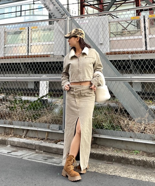 ノープガール スカート Nope Girl スカート zip slit skirt : ZOZOTOWN Yahoo!店 - 通販