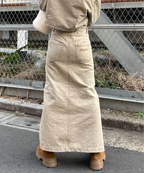 ノープガール スカート Nope Girl スカート zip slit skirt : ZOZOTOWN Yahoo!店 - 通販