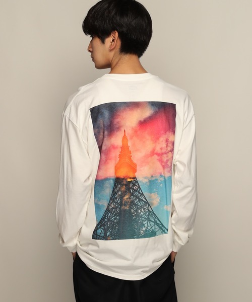 YEN TOWN MARKET tシャツ 「Jiro Konami」小浪次郎 東京タワー ロング