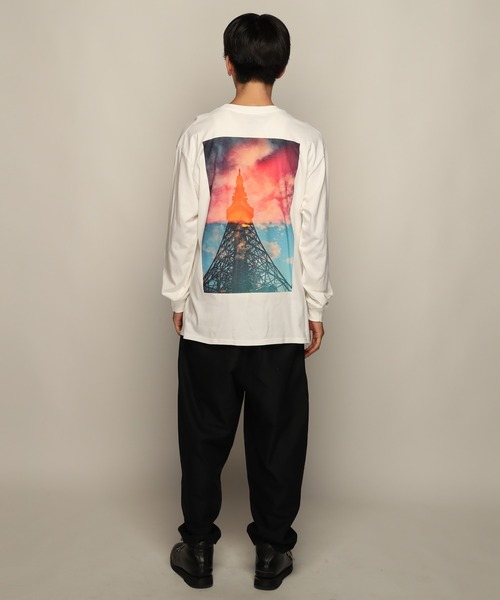 YEN TOWN MARKET tシャツ 「Jiro Konami」小浪次郎 東京タワー ロング YEN TOWN MARKET tシャツ 「Jiro Konami」小浪次郎 東京タワー ロング