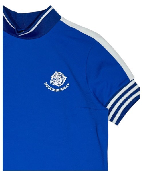 DECEMBERMAY tシャツ Popcorn jersey mock shirt レディース