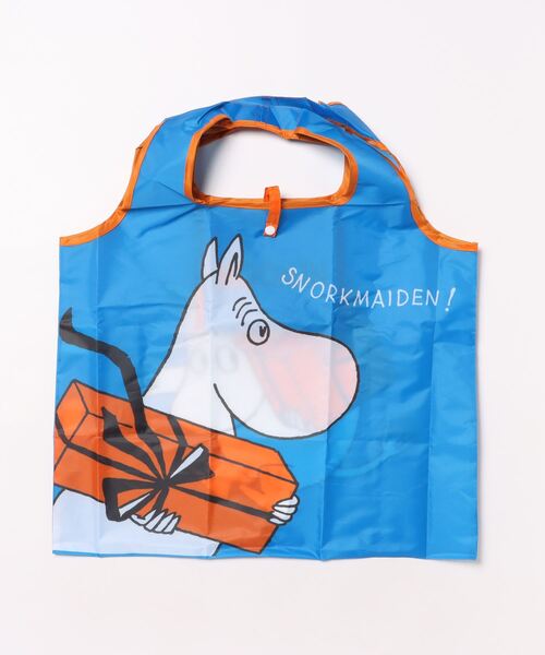 MOOMIN エコバッグ 「 」 くるくるショッピングバッグA 24F7