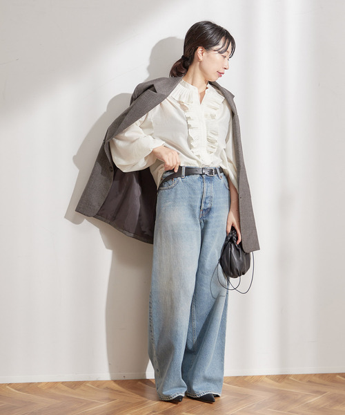 JOURNAL STANDARD L'ESSAGフリルブラウス journal standard L'essage（ジャーナルスタンダードレサージュ