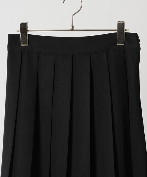 難あり fekete MIDI LACE PLEATS SKIRT グレー FEKETE スカート MIDI LACE PLEATS SKIRT / レースミディ