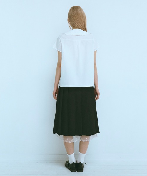 【23AW NEW】MSGM_woman / プリーツテック ミディスカート/Black CPCM｜プリーツミディスカート | Rakuten Fashion(楽天