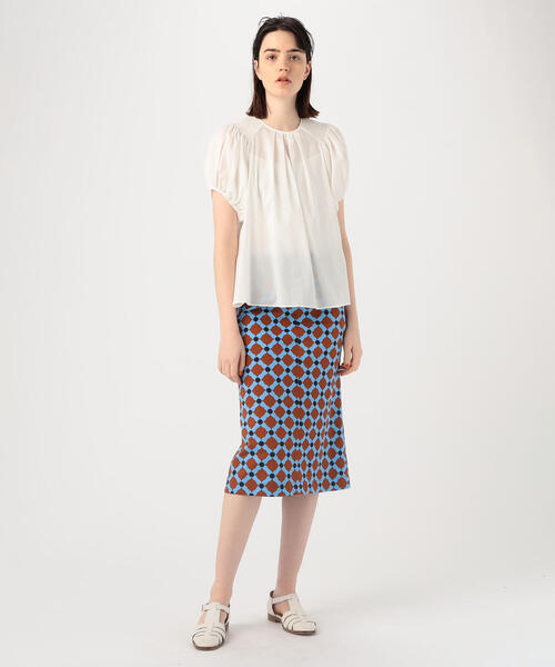 Ballsey ボールジィ　半袖ブラウス Ballsey 「BALLSEY」 半袖ブラウス 36 ダークブラウン