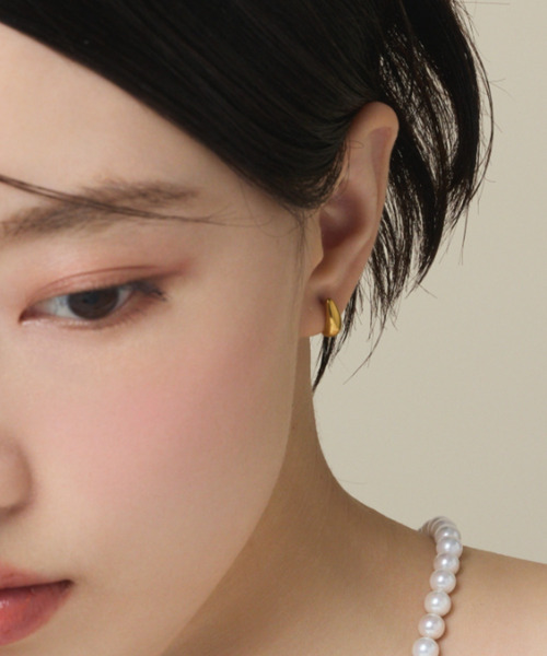 ciite' ピアス 「 金属アレルギー対応 」 ミニドロップピアス
