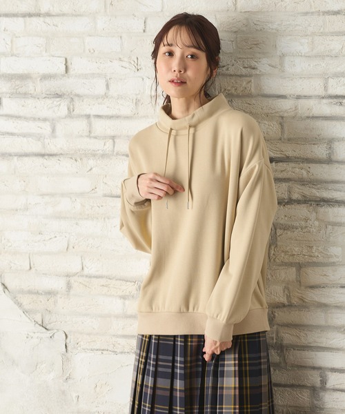 Honeys トレーナー スウェット 「ハニぽか」スタンドゆる