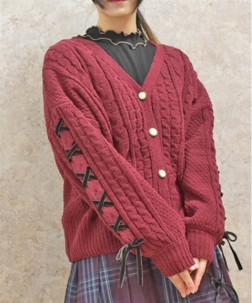 8on8 ニットカーディガン WEB限定】シャギーカーディガン(M サックス): トップス｜Right