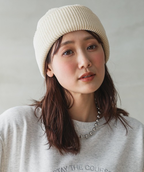 GLOBAL WORK（グローバルワーク） ニット帽 ニットキャップ 抗菌防臭