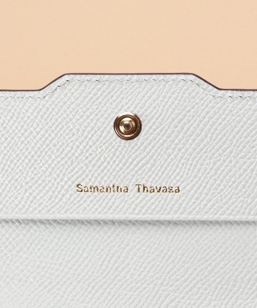 大人気!! Samantha Thavasa シンプルラメ カードケース シンプルラメ カードケース(FREE ブラック): Samantha Thavasa