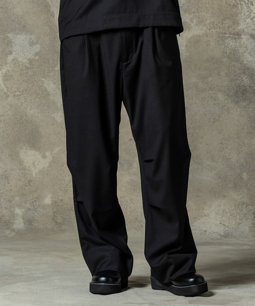 【glamb】スラックス glamb スラックス Elastic Waist Slacks / エラスティック