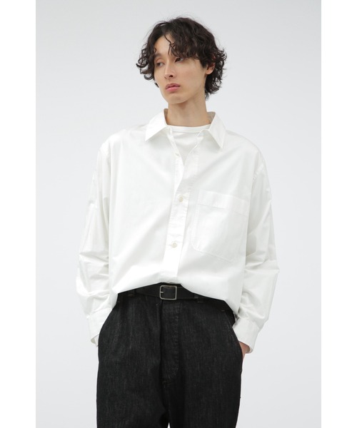 未使用 MHL GARMENT DYE COTTON POPLIN Mサイズ MHL. シャツ GARMENT DYE COTTON POPLIN メンズ : ZOZOTOWN