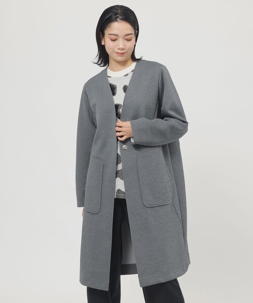 Barbour ノーカラーコート コート 「BARBOUR/バブアー」ROUND