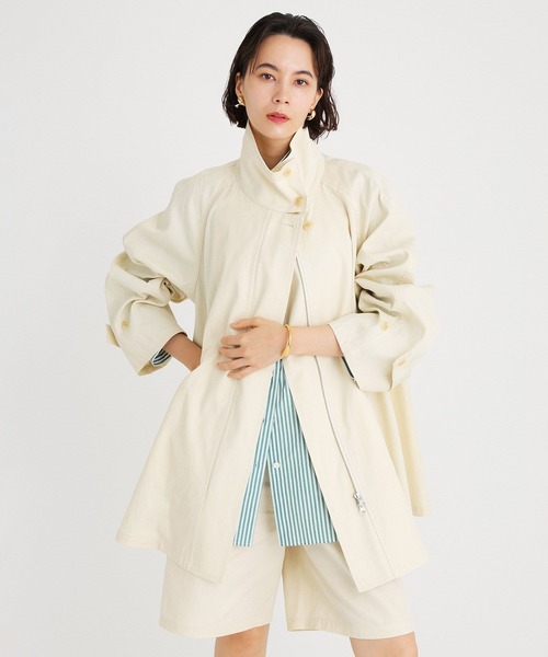 BABYLONE（バビロン） コート アウター ドライギャバミドルコート