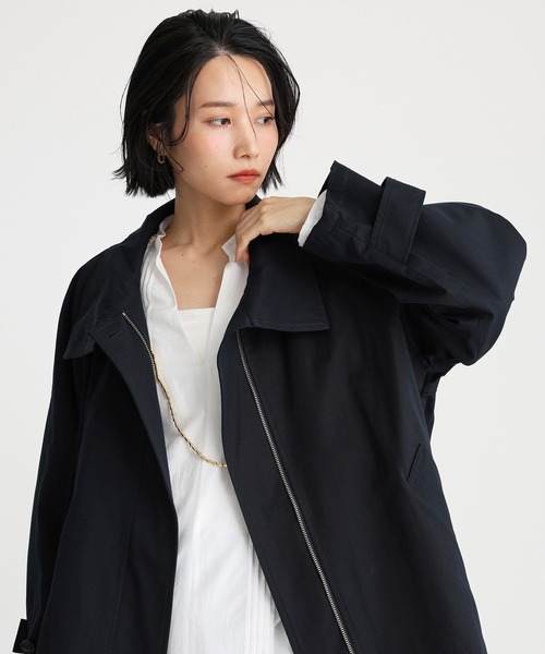【美品】BABYLONE ドライギャバミドルコート セール】ドライギャバミドルコート（その他アウター）｜BABYLONE
