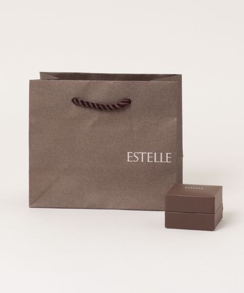 ピアス K18 イエローゴールド ピアス ESTELLE/エステール レディースの画像
