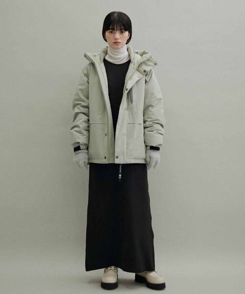 ✨美品✨ADAM ET ROPE メンズ　ダウンコート/ステンカラーダウンコート ADAM ET ROPE'（アダムエロペ） ダウンコート M ブラック メンズ