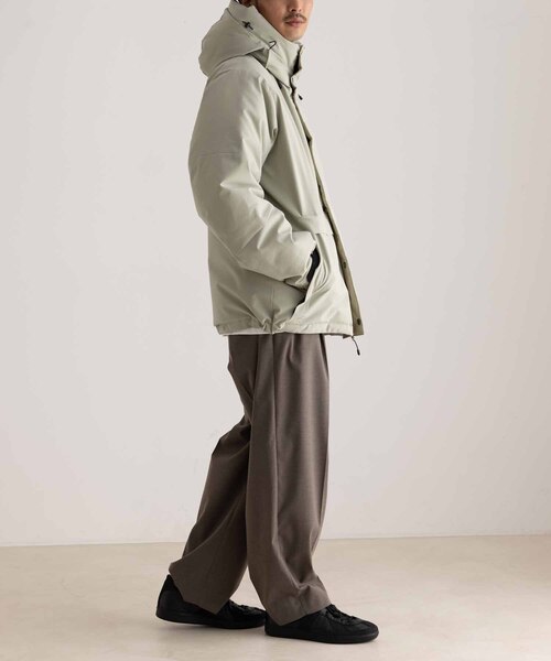 ✨美品✨ADAM ET ROPE メンズ　ダウンコート/ステンカラーダウンコート ADAM ET ROPE'（アダムエロペ） ダウンコート M ブラック メンズ