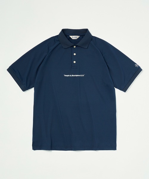 Munsingwear - ポロシャツ Munsingwear セール 公式 マンシングウェア 総柄半袖ポロシャツ