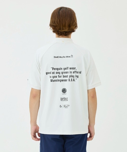 munsingwear ポロシャツ Penguin by Munsingwear ポロシャツ 60' S RAGLAN SLEEVE