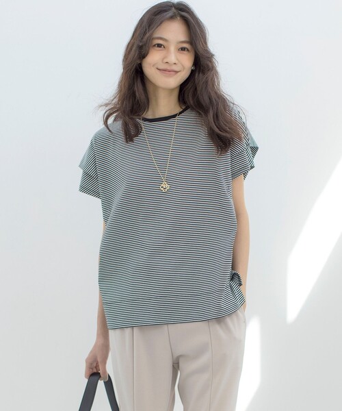 tシャツ GIZAコットンドルマンスリーブ Tシャツ レディース 組曲 tシャツ GIZAコットンドルマンスリーブ Tシャツ レディース