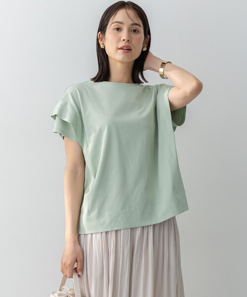 tシャツ GIZAコットンドルマンスリーブ Tシャツ レディース 組曲 tシャツ GIZAコットンドルマンスリーブ Tシャツ レディース