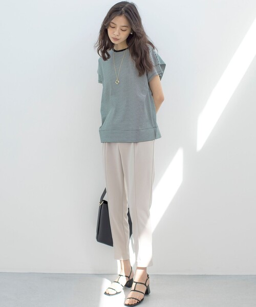 tシャツ GIZAコットンドルマンスリーブ Tシャツ レディース 組曲 tシャツ GIZAコットンドルマンスリーブ Tシャツ レディース