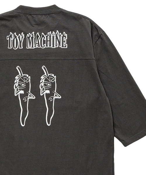 TOY MACHINE（トイマシーン） tシャツ TM PEPPER SECT FOOTBALL 3/4