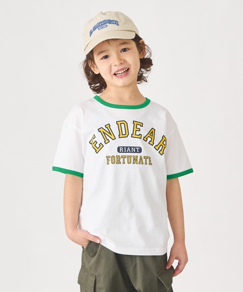ever closet（エバークローゼット） tシャツ カレッジロゴ半袖Tシャツ