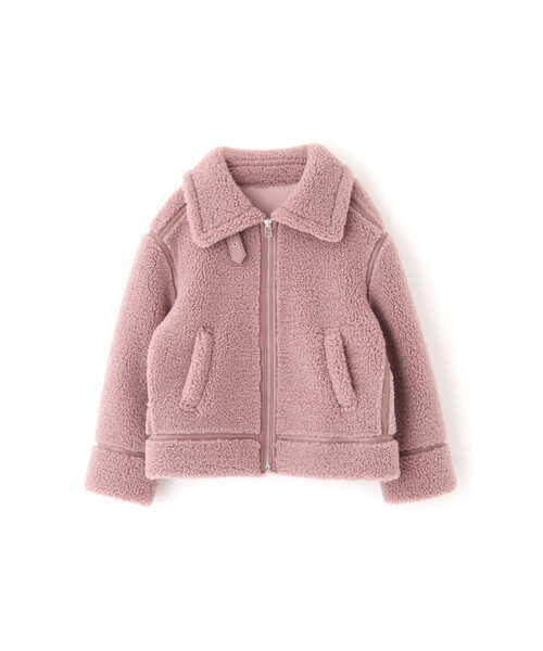 「JILL STUART」 ジップアップブルゾン SMALL ピンク レディース_画像7