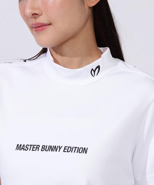 tシャツ 「MASTER BUNNY EDITION」裏ワッフルジャージ半袖モックネックカットソー レディース 裏ワッフルジャージ半袖モックネックカットソー | MASTER BUNNY