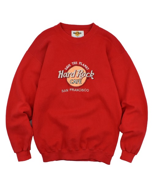 【すぐ届く】UNKNOWN レトロ ロゴ パーカー VINTAGE パーカー 「ヴィンテージ古着」90's HARD ROCK CAFE