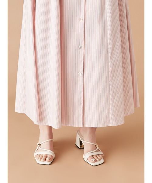 LILY BROWN ピンク シャツワンピース 半袖 LILY BROWN ワンピース シャツワンピース : ZOZOTOWN Yahoo!店