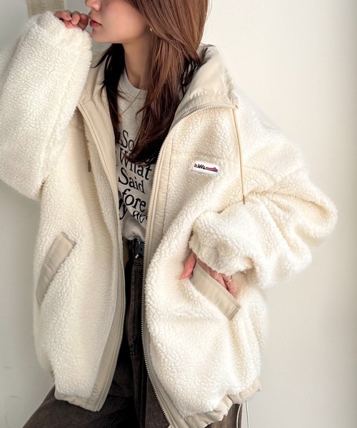 Java ブルゾン アウター 「JaVaジャバコラボ」冷え知らず＆洒落見え