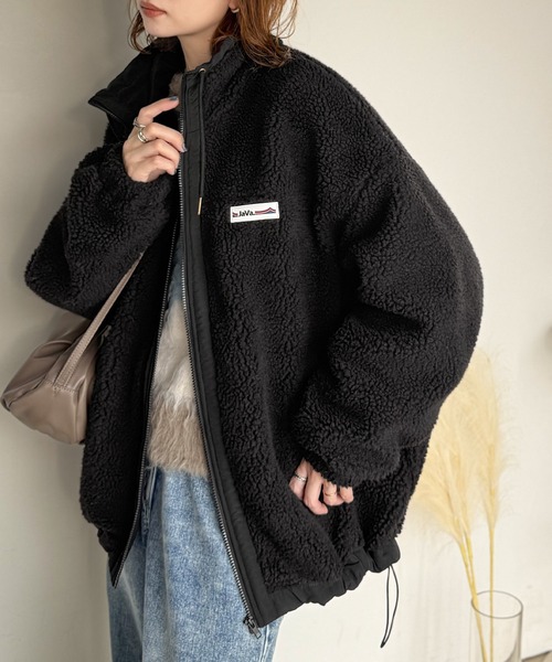 Java ブルゾン アウター 「JaVaジャバコラボ」冷え知らず＆洒落見え