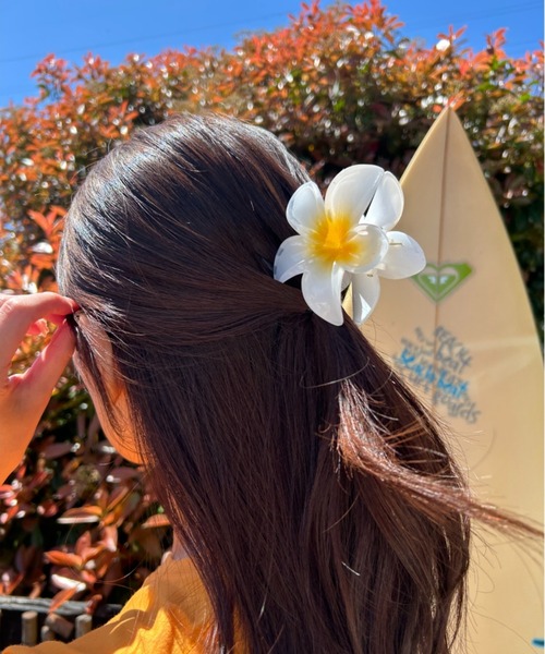カメリア　クリップ HALEY PESCA ヘアクリップ PESCA/プルメリアフラワー ヘア