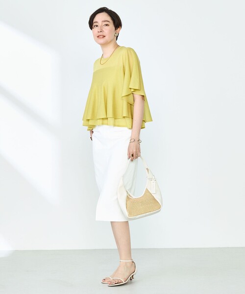 NOLLEY'S sophi シアーティアードプルオーバーニット NOLLEY'S｜シアーティアードプルオーバーニット | Rakuten
